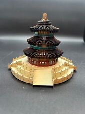 Vintage Temple of Heaven Imperial Religion of China Metal Model Figure picture