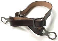 WWI GERMAN M17 M18 HELMET LINER LEATHER CHINSTRAP-BROWN picture