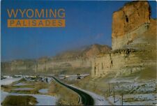 Green River Wyoming WY Palisades Cliffs  Interstate 80 Cont 6x4 Postcard picture