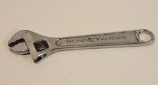 Vintage used Bonney Adjustable Wrench 6”  BW6 USA Forged Collector picture