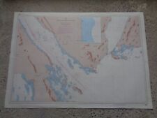 MARINE MAP / Straits of Jubal and Tiran 1993 Saudi Arabia picture