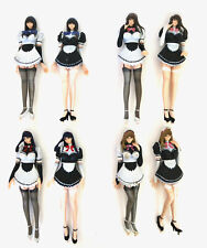 anime french maid figures set of 8 no stands  picture