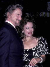 Steve Forrest and wife attend CBS TV Affiliates Party on June- 1986 Old Photo 1 picture