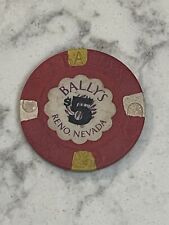 Vintage Bally’s $5 Casino Chip Reno, Nevada. picture