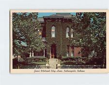 Postcard James Whitcomb Riley Home, Indianapolis, Indiana picture
