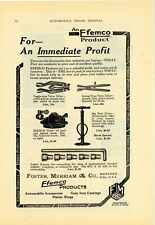 1922 Foster, Merriam, & Co Ad: Efemco Auto Products - Meriden, Connecticut picture
