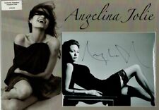 STUNNING Angelina Jolie Signed A3 Photo Mount 10x8 AFTAL, UACC & RACC Trusted picture