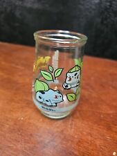 1999 Pokemon Welch’s Glass Jelly Jar #01 Bulbasaur picture