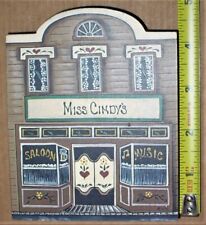 Brandywine Woodcrafts Miss Cindy's Saloon And Music, Make An Offer Nice deco. picture