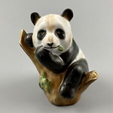Herend Guild Panda Bear Figurine 2002 Smithsonian Signed Bak Zsolt Natural Color picture