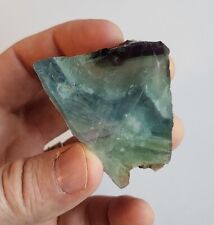 Beautiful Polished Rainbow Fluorite Crystal Display Specimen - 86g picture