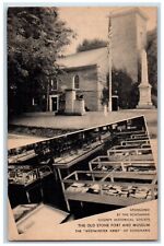 1940 Old Stone Fort and Museum Westminster Abbey Schoharie New York NY Postcard picture