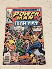 LUKE CAGE POWER MAN #48 COVER ART 4 color acetate 1977 IRON FIST KEY ISSUE KANE picture