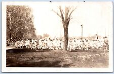may day rppc maypole dancing children Unposted unknown location picture