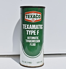 VINTAGE ADVERTISING TEXACO ATF OIL CAN FULL      M2C33F picture