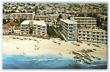 c1950's Vacation Village Laguna Beach California CA Vintage Unposted Postcard picture