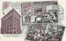 c1905 Detroit Business University, Detroit, Michigan Postcard picture