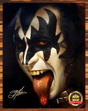 Gene Simmons - Kiss - Classic Pose - Metal Sign 11 x 14 picture