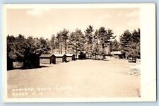 Keene New Hampshire NH Postcard RPPC Photo Highland Grove Camps c1940's Vintage picture