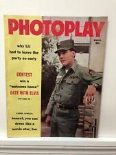 Photoplay Magazine  #nn   FINE   March 1960   Elvis Presley   See photos picture