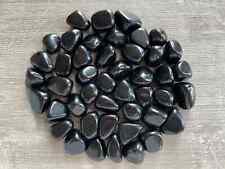 Black Obsidian Tumbled Stones, 0.75-1 Inch Tumbled Black Obsidian Stone,Bulk lot picture