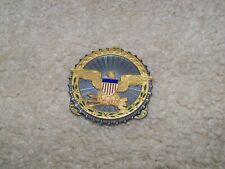 Vintage US Secretary of Defense Badge  Marked LIGI  Clutch Back picture