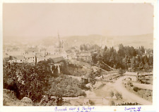 Belgium, Rochefort, General View, 1895 Vintage Albumen Print, Albumin Print picture