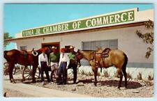 YUMA, AZ ~ Jaycees JR. CHAMBER OF COMMERCE c1960s Silver Spur Rodeo Postcard picture