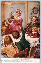 Tuck's Postcard~ Bob Cratchit's Christmas~ Character Sketches Charles Dickens picture