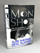 APOLLO 14 Astronaut ALAN SHEPARD Hand Signed HC Book MOON SHOT not personalized picture