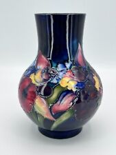 William Moorcroft English Pottery Vase - Orchid Design picture