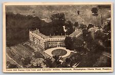 Philadelphia Pennsylvania~Green Hill Farms Aerial View~Overbrook~Golf Links~1924 picture