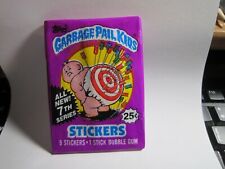 1987 7TH SERIES GPK GARBAGE PAIL KIDS with 25 cents on wrapper picture