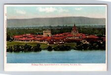 Palo Alto CA-California, Leland Stanford Jr University View, Vintage Postcard picture