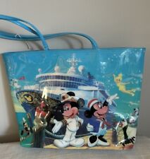 Vintage Disney Cruise Beach Bag Pool Bag Tote - Mickey, Stitch - Very Rare picture