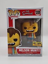 Funko Pop Nelson Muntz Simpsons Hot Topic Exclusive #1205 w/ Protective Cover picture