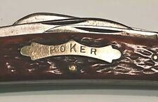Vintage Boker U.S.A. Congress 4 Blade Folding Pocket Knife.  picture