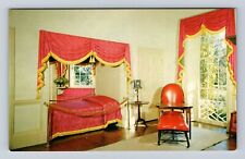 Charlottesville VA- Virginia, Bedroom Of Monticello, Antique, Vintage Postcard picture