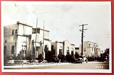 ROSICRUCIAN ORIENTAL MUSEUM, SAN JOSE~ REAL PHOTO w/ vintage AUTO ~ 1920s picture
