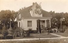 Antique Detroit Michigan RPPC Postcard Beautiful Early 1900's Home 1908 picture