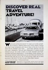 1972 Airstream Travel Trailers Vintage 1970s Print Ad Discover Real Adventure picture