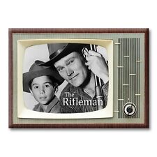 THE RIFLEMAN TV Show Retro TV 3.5 inches x 2.5 inches FRIDGE MAGNET picture