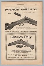 1890s-1910s Print Ad Guns Firearms picture