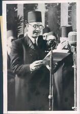 1949 Press Photo Cairo Egypt Premier Ibrahim Abdel Hadi Pasha - ner25273 picture