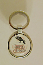 Old Crow Keychain, Old Crow Whiskey Logo Key chain, old crow keychain picture