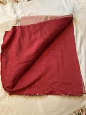 Vintage Heavy Drapery Material- 4 Yards by 12 Yards picture