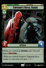 Star Wars Unlimited - Emperor's Royal Guard 082 Spark of Rebellion SOR NM X1 picture