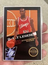 Michael Jordan 8-Bit legends 1/1 One Of One Custom Trading Card picture