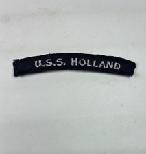 USS Holland US Navy Naval Patch A9B picture