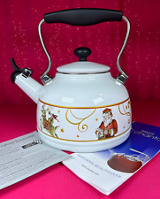 Williams Sonoma Twas The Night Before Christmas Teakettle Chantal Kettle 1.7qt picture